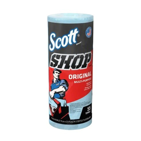 SCOTT Shop Towel Blue, 1 roll