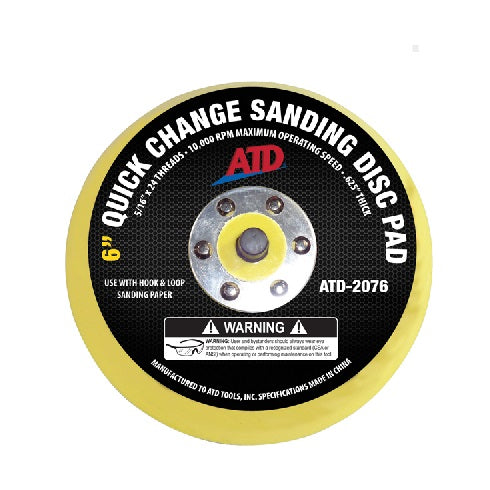 ATD Sanding Pad 6"