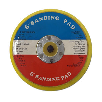 PU Sanding Pad 6"